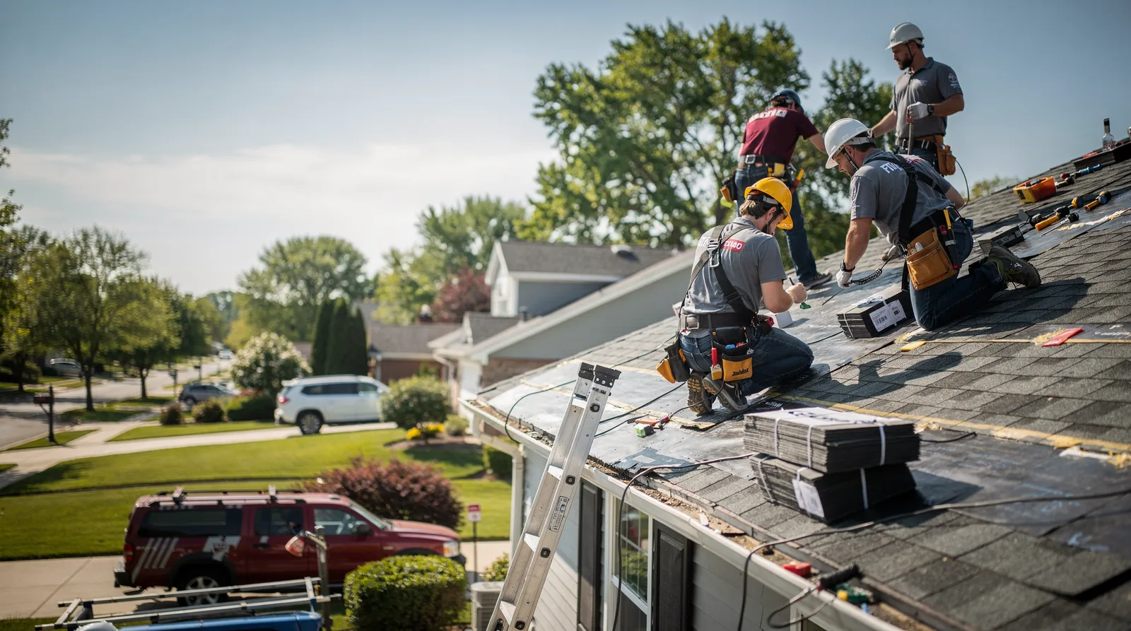 Roof Repair in Burnt Prairie, IL around you